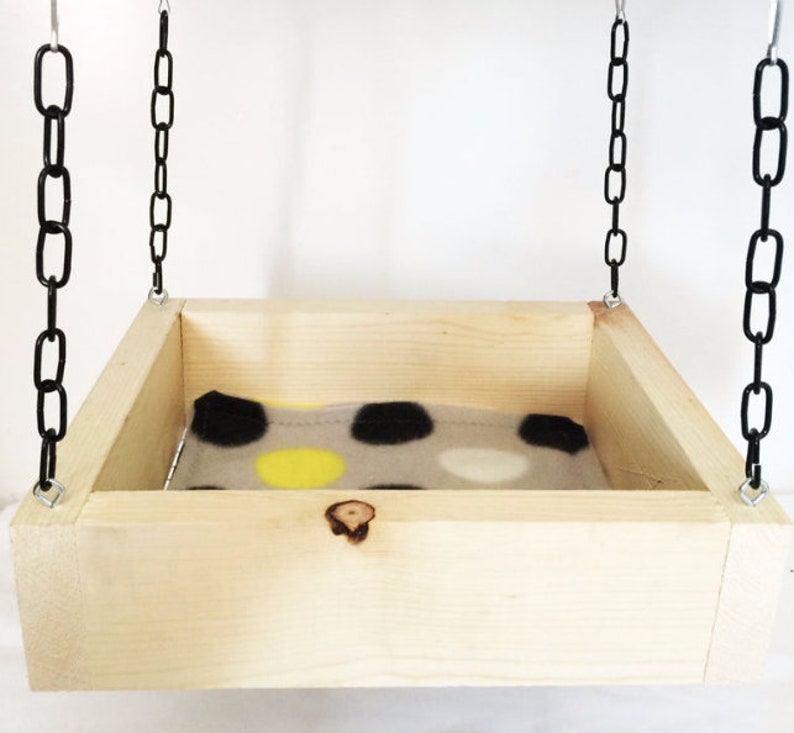 Rat Toy Bundle includes Wood Shelf Ladder Swing Flat Etsy