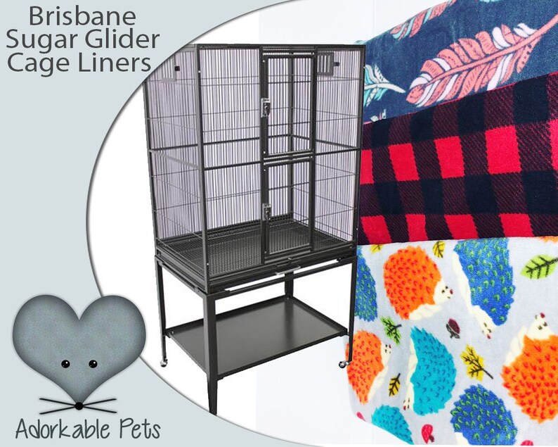 Brisbane Sugar Glider Cage Exotic Nutrition cage cover over Etsy