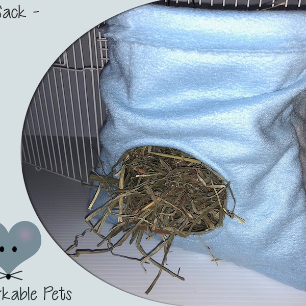 Hay sack bag rack for chinchilla, Degu or guinea pig or bunny rabbit,