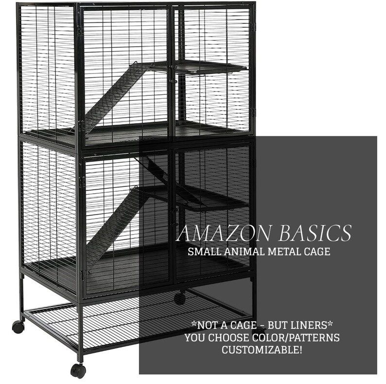 AMAZON Basics Small Animal Cage Liners for Chinchilla Rats Etsy