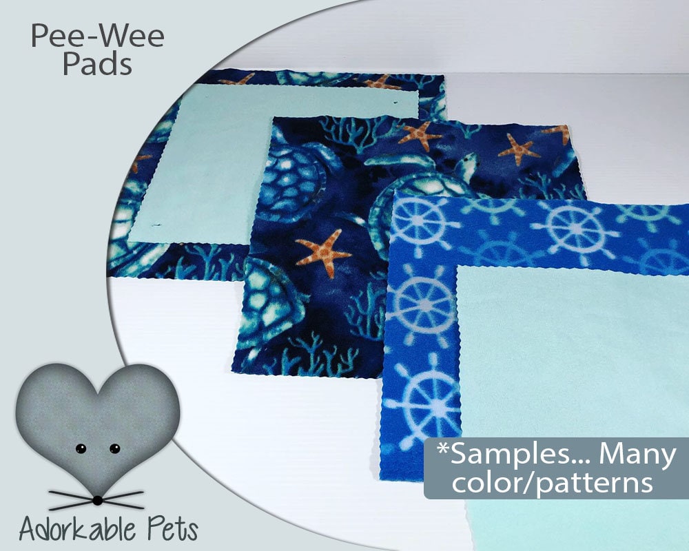 Pee/wee Pads Used for Kennel Cage and Carrier for Rats Etsy