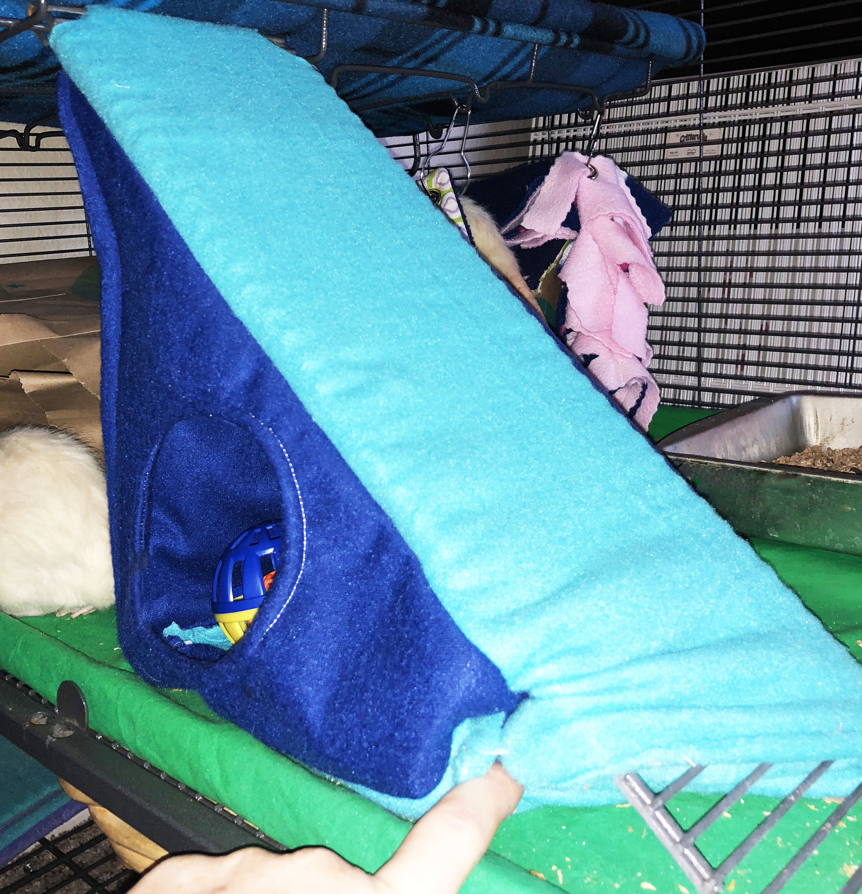 Small Animal Cage Ramp Cover Tent Critter & Ferret Nation Etsy