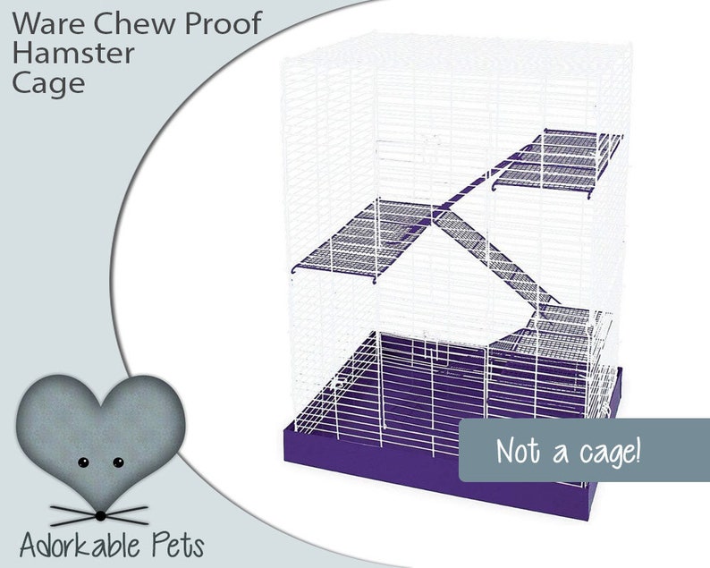 Pet Cage Liners Ware Chew Proof 4story Hamster Cage Pet Etsy