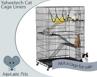 Yaheetech 4 tier cat cage liners