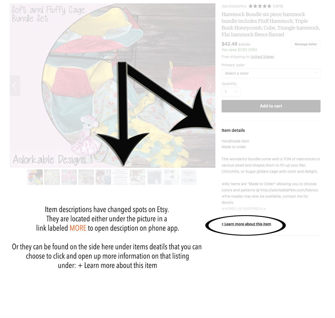 Small Animal Hammock Free Stand Hammock Hammock Rat Cage Etsy