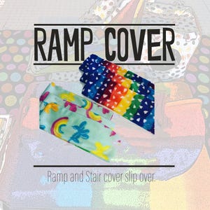 Ramp Covers for Small Animal Cages Reusable Anti Slip Fleece Covers in Various Sizes for Ferret Nation Critter Nation and Other Pet Cages