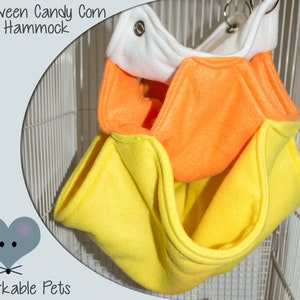 Halloween Rat Hammock, honeycomb, triple bunk rat hammock, pet hammock, chinchilla, ferret toy, bed