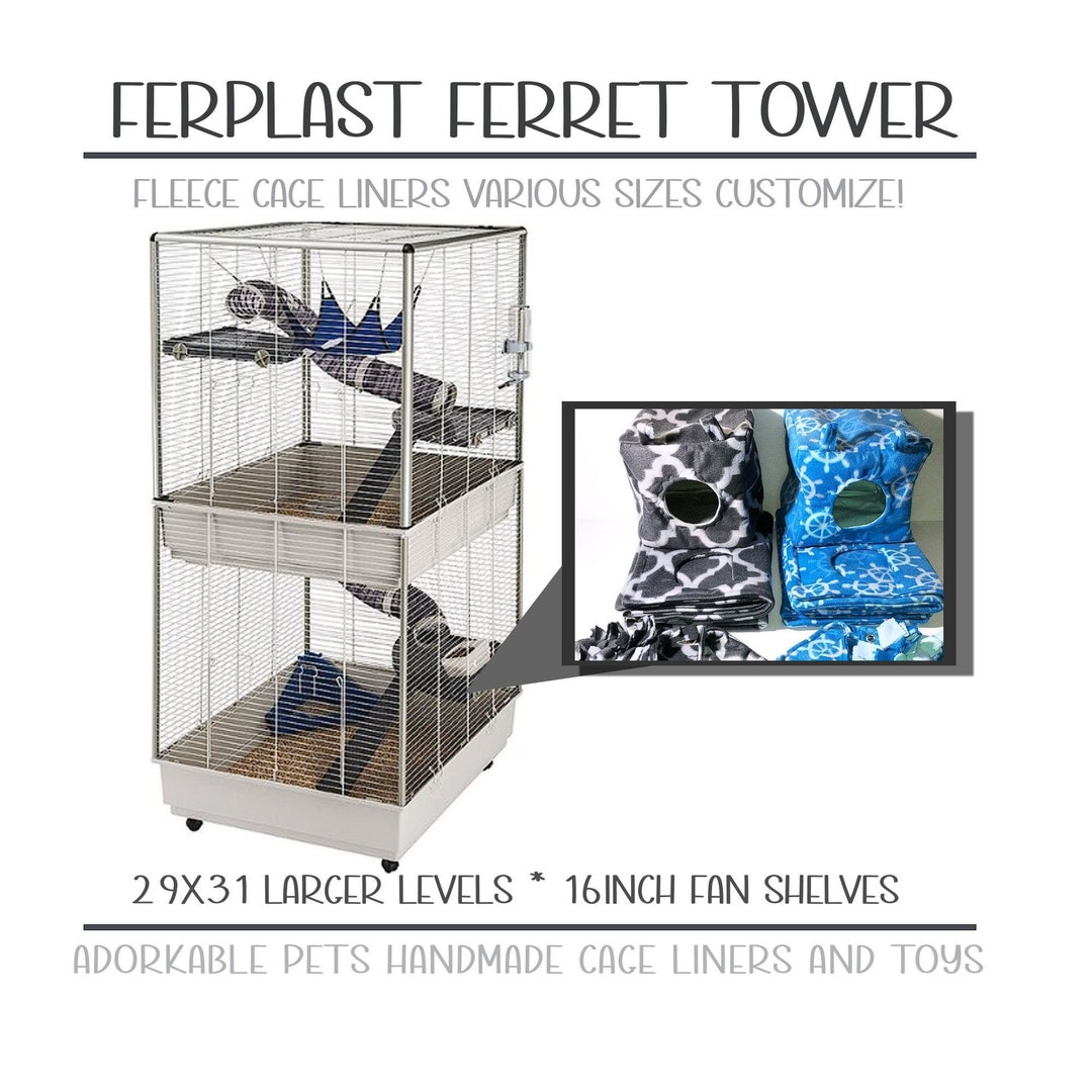 Ferplast ferret plus and rat cage hot sale