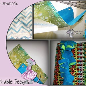 Flat Hammock fabric level chinchilla hammock ferret hammock pet supplies