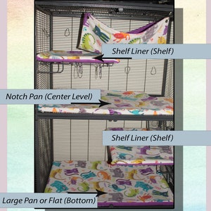 Critter Nation pillowcase liners WITH Critter Nation pillowcase liners WITH