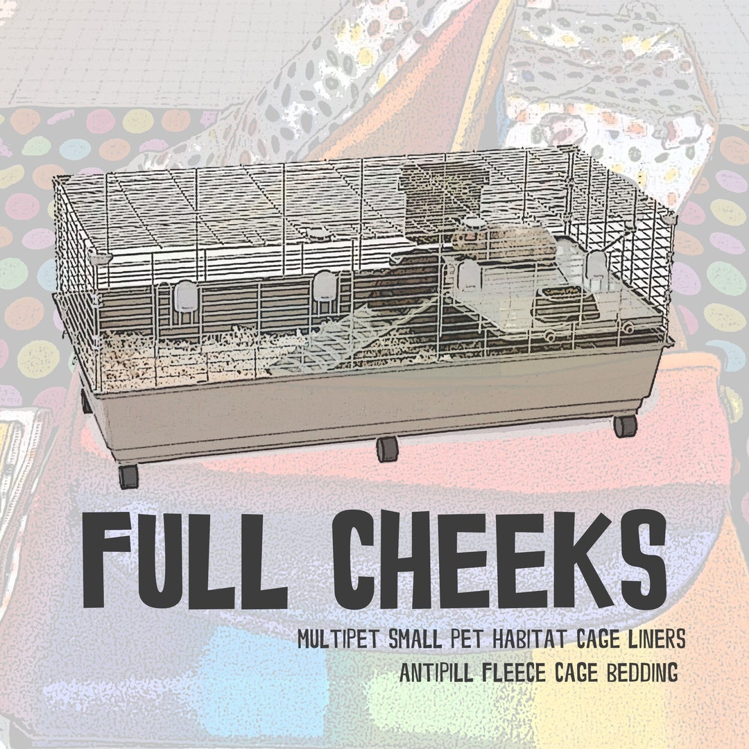 Full Cheeks Multipet Small Pet Habitat Cage Liners and Pads Etsy