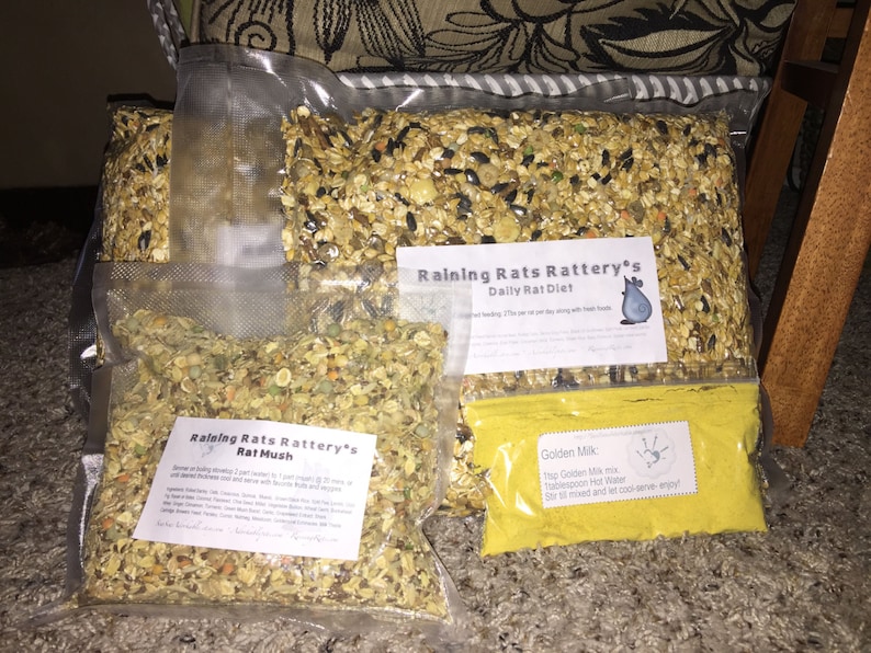 Rat Diet grain mix for rats corn free healthy alternative rat Etsy