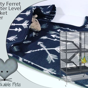 Feisty Ferret POCKET Liners for center of side hole option customize with color and pattern choices