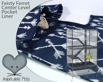 Feisty Ferret POCKET Liners for center of side hole option customize with color and pattern choices