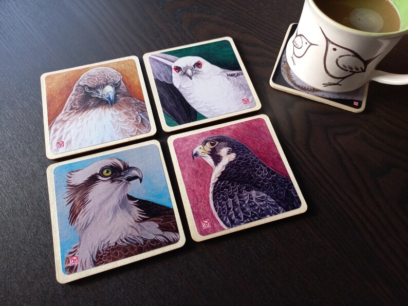 Wood Coaster Sets image 1