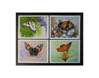 Butterflies Blank Notecards (set of 8)