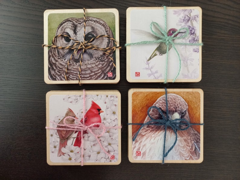 Wood Coaster Sets image 7