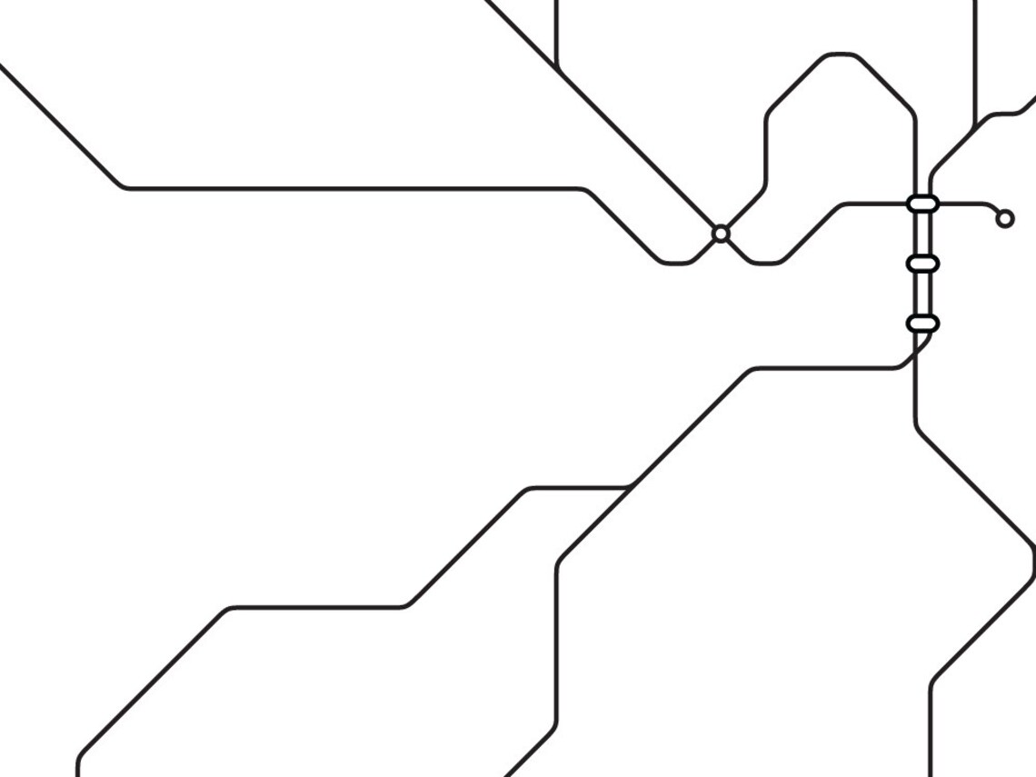 Stockholm Subway Map Print - Stockholm Metro Map Poster - Etsy