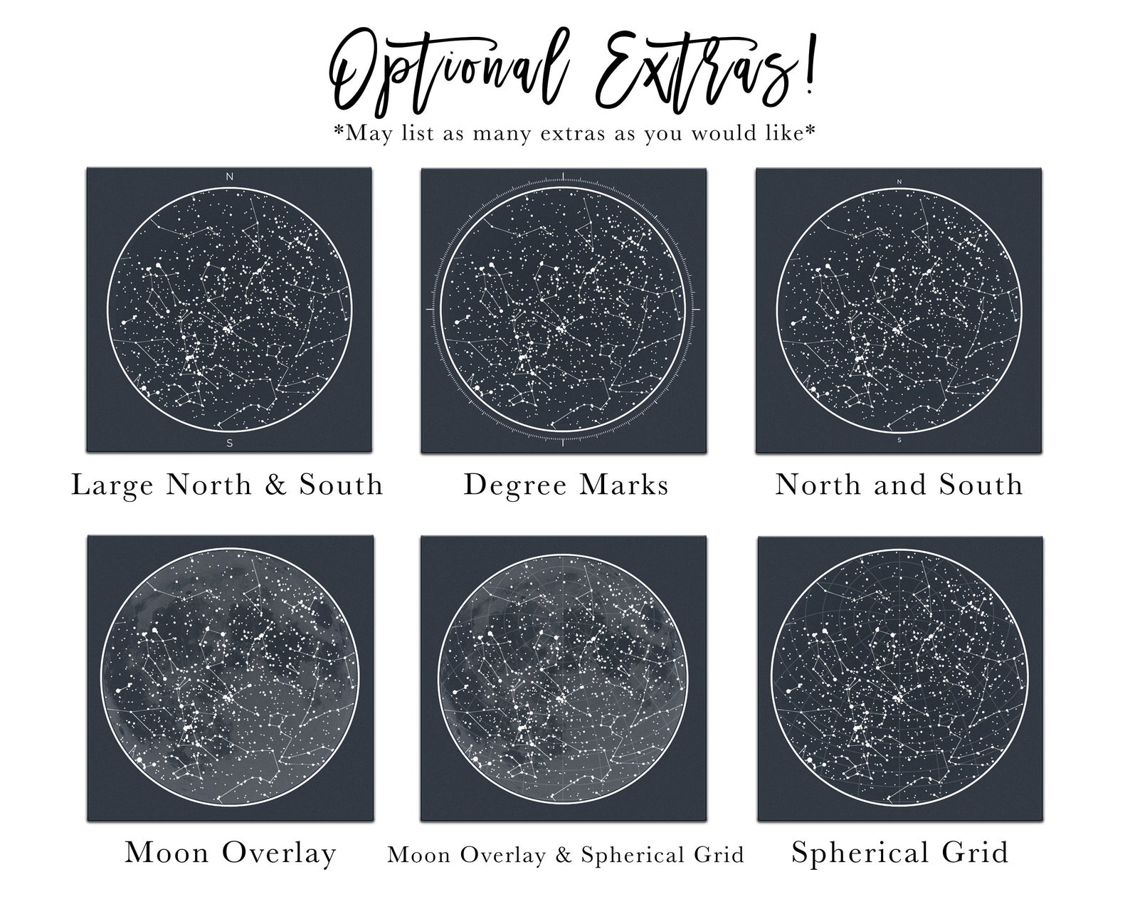 Custom Star Map Poster / Anniversary Gift / Personalized Gift | Etsy