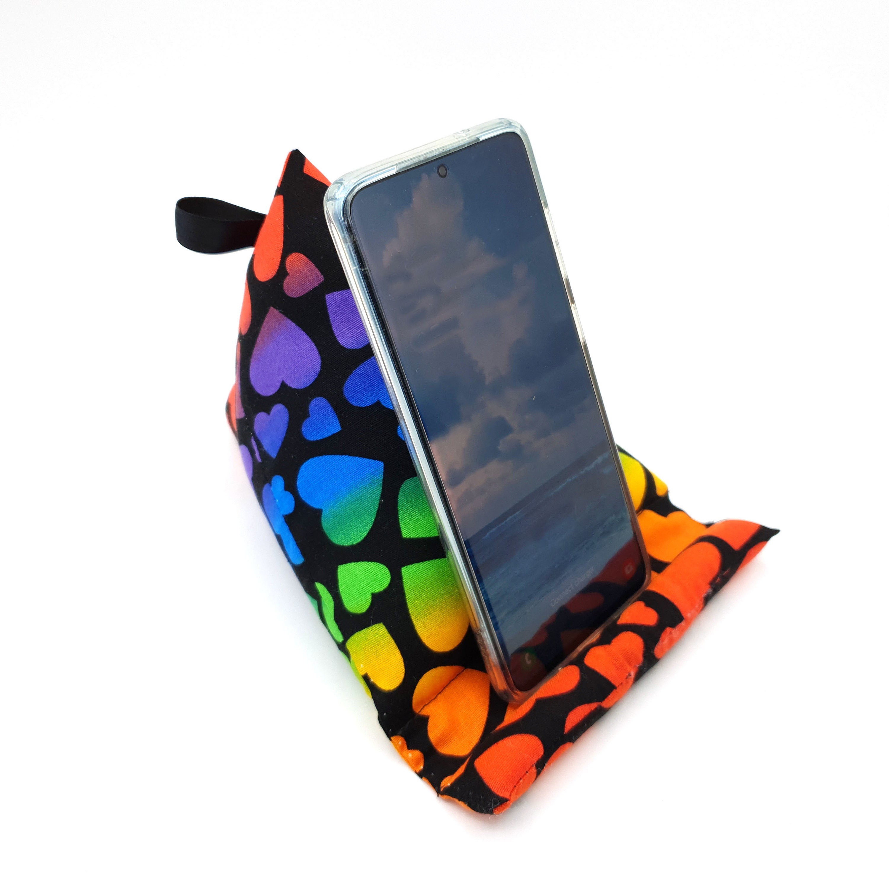 Fabric Smartphone Stand phone cushion Mobile phone beanie Etsy