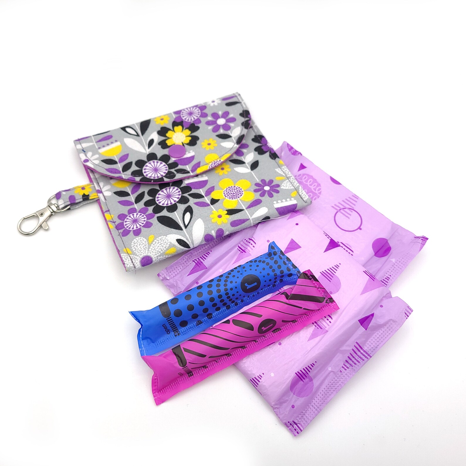 Sanitary Pad Case Tampon Holder Privacy Pouch Tampon Case Etsy