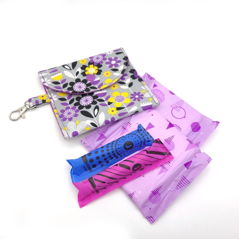 Sanitary Pad Case Tampon Holder Privacy Pouch Tampon Case Etsy