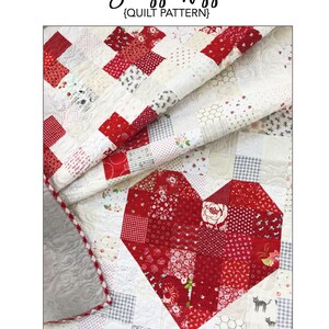 Swiss Kiss PDF Quilt Pattern, Valentine Quilt Pattern, Quilt Pattern image 2