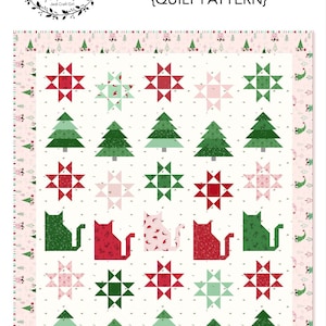 Scaredy Cat Christmas PDF Quilt Pattern