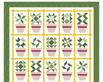 Plant Life Quilt Pattern PAPER