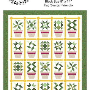 Plant Life Quilt Pattern PDF