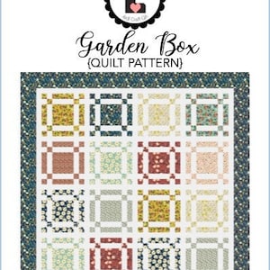 Padrão de colcha de papel para caixa de jardim, padrão de colcha de quarto gordo, padrão de colcha digital