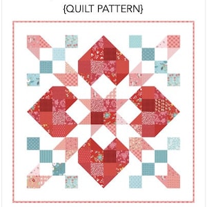 Star Crossed Love Quilt PAPER pattern