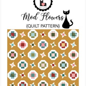 Mod Flowers PDF Quilt Pattern