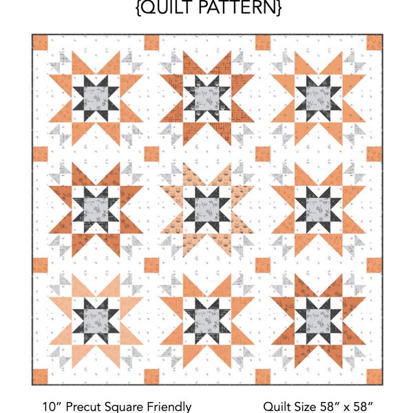 October Stars PDF Quilt Pattern