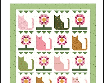 Charlotte's Garden Quilt Pattern PDF for instant Download