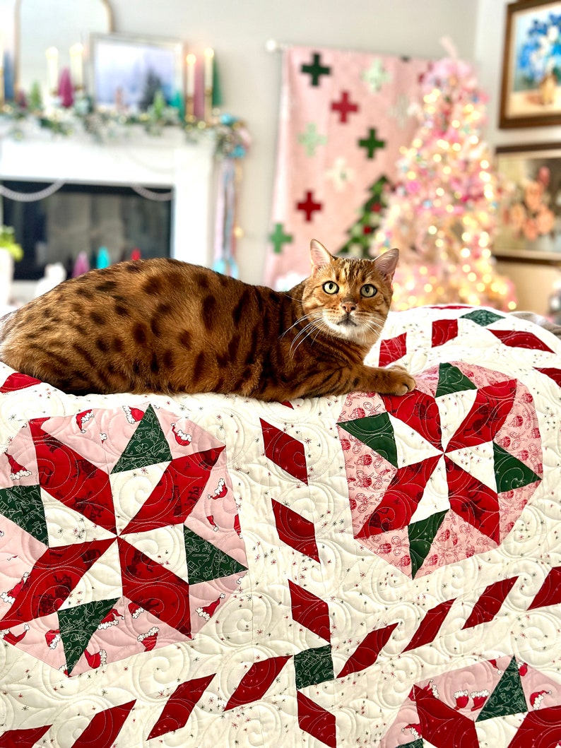 Peppermint Twirl PDF Quilt Pattern - Etsy