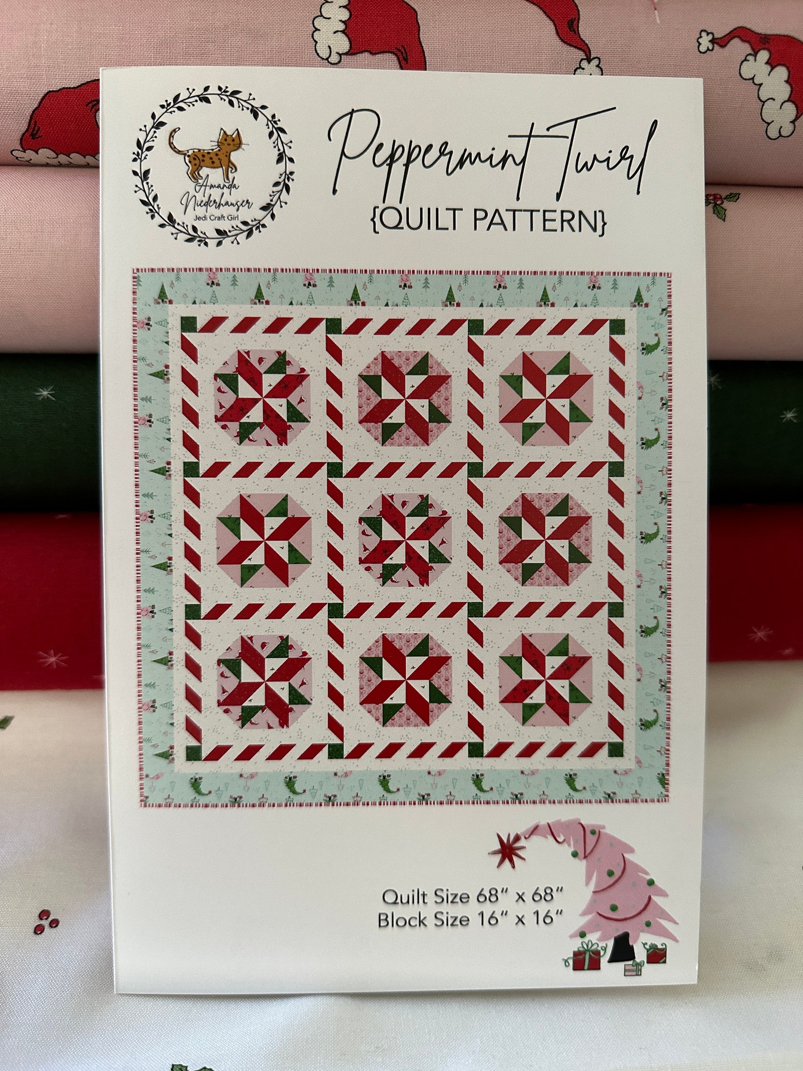 Peppermint Twirl Paper Quilt Pattern - Etsy
