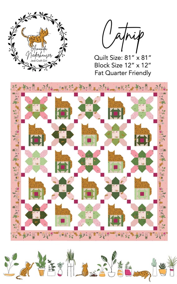 Catnip PDF Quilt Pattern - Etsy