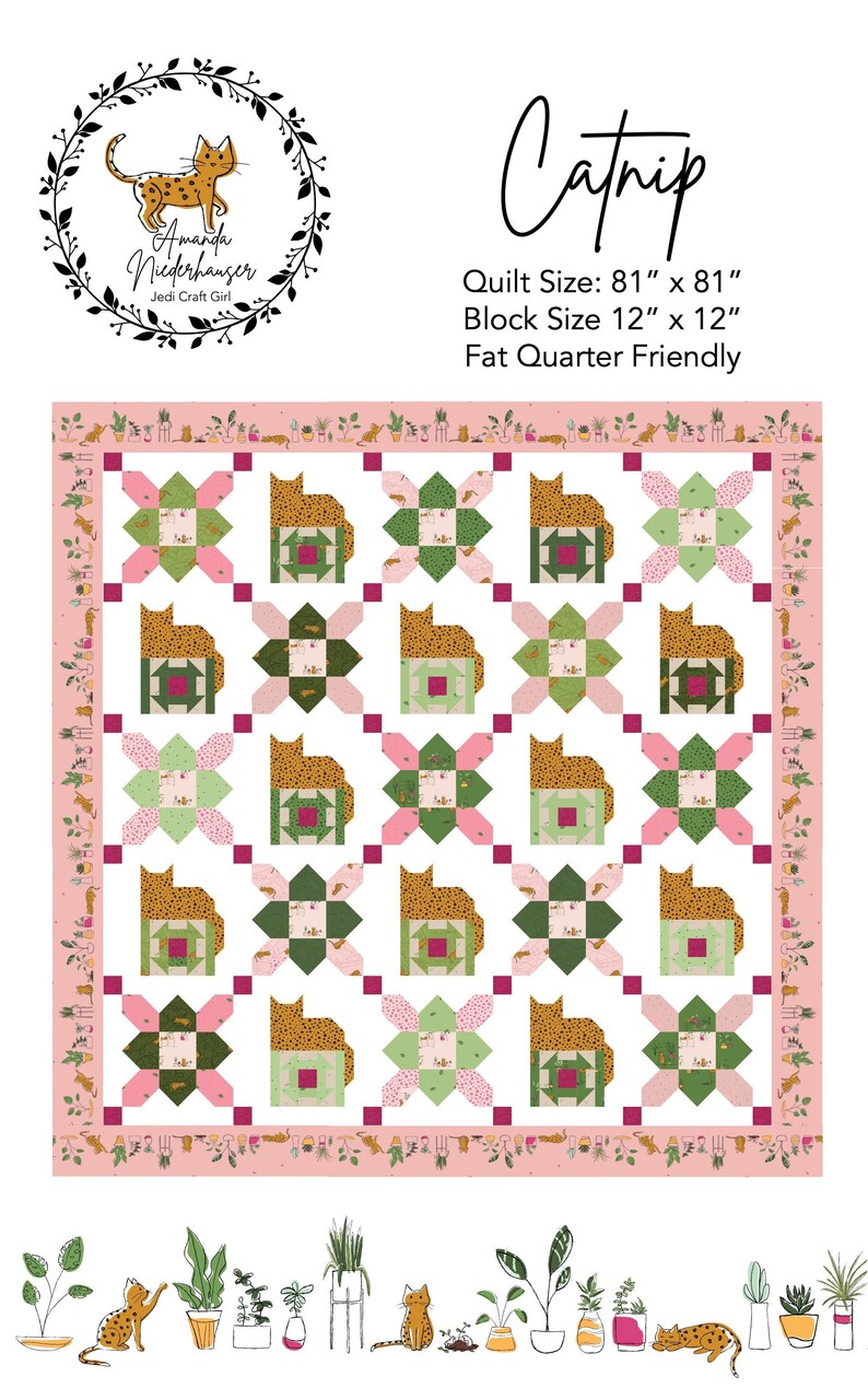 Catnip Paper Quilt Pattern - Etsy