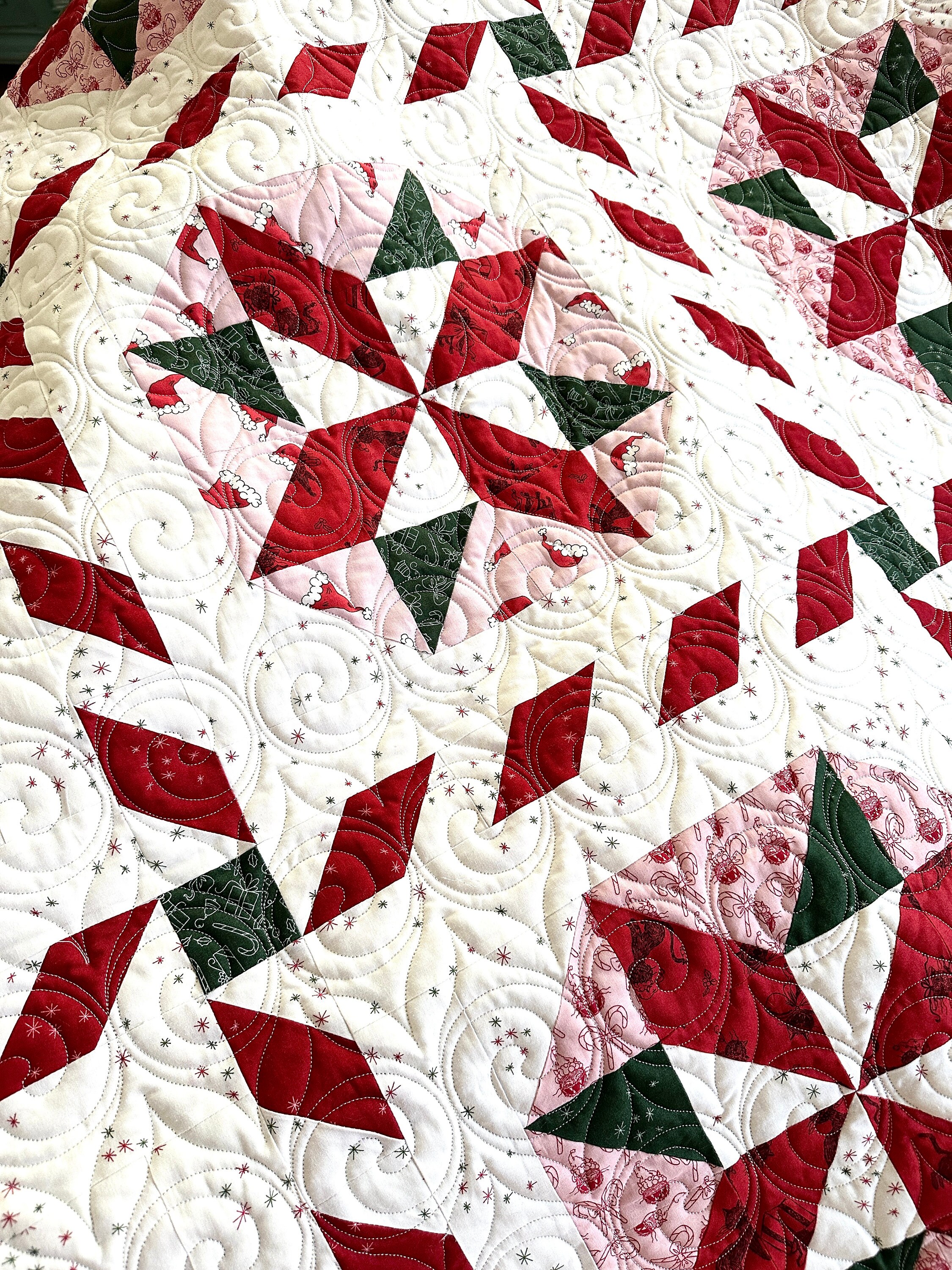 Peppermint Twirl PDF Quilt Pattern - Etsy