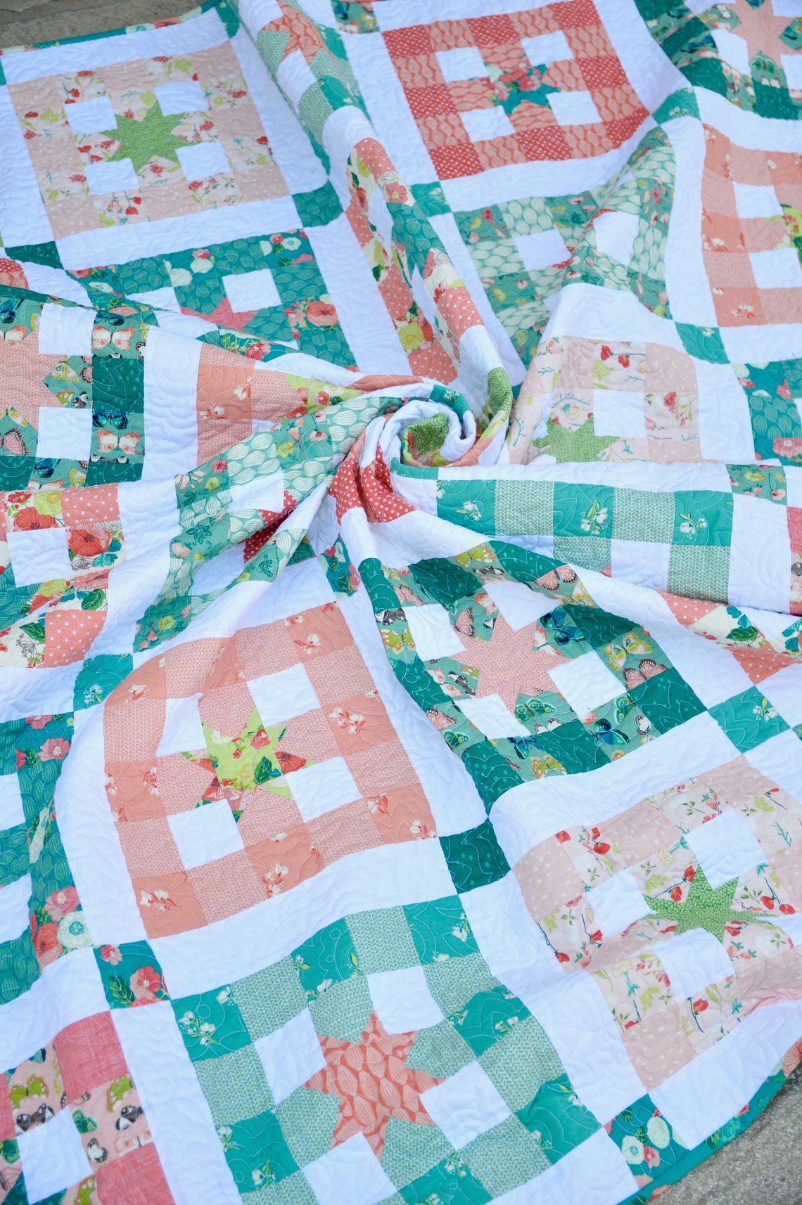Gingham Picnic PDF Quilt Pattern - Etsy Canada