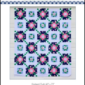 Across The Board Digital Quilt Pattern, PDF Quilt Pattern image 3