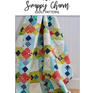 Scrappy Charm Quilt Pattern {CARTA}