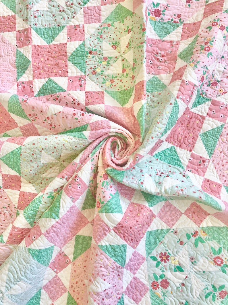 Rose Trellis Quilt Pattern PDF Pattern Instant DOWNLOAD Etsy