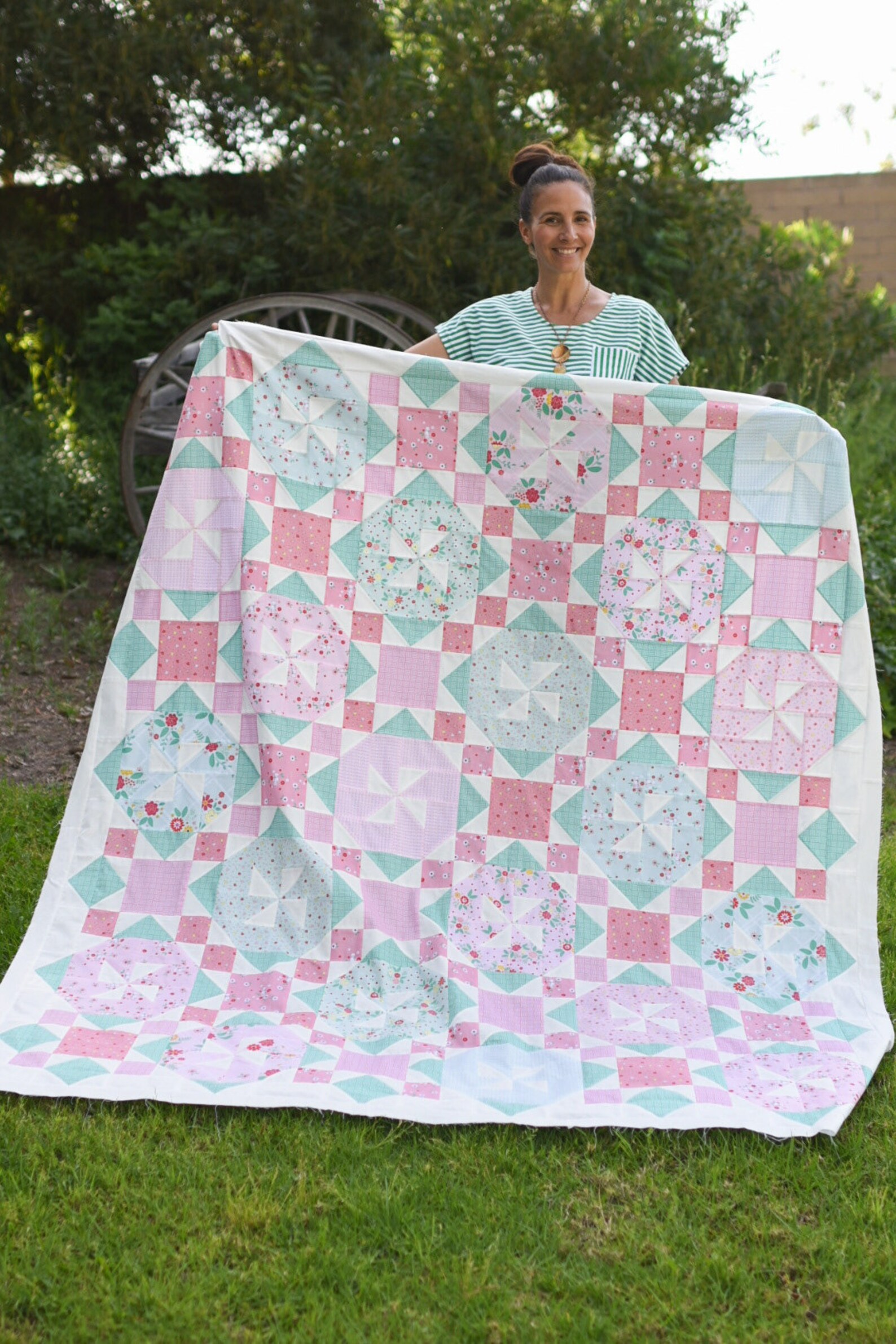 Rose Trellis Quilt Pattern PDF Pattern Instant DOWNLOAD Etsy
