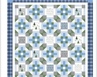 Cozy Winter Quilt Pattern PDF