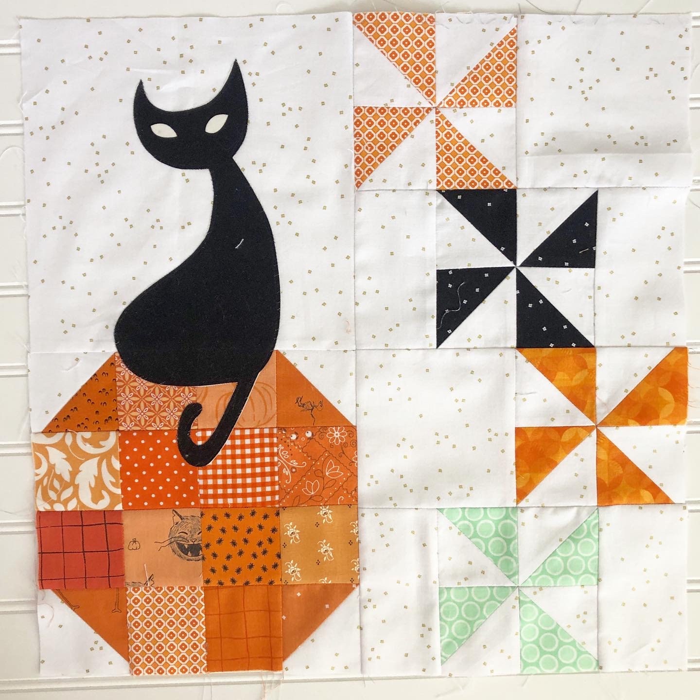 Mod Halloween PDF Quilt Pattern Etsy