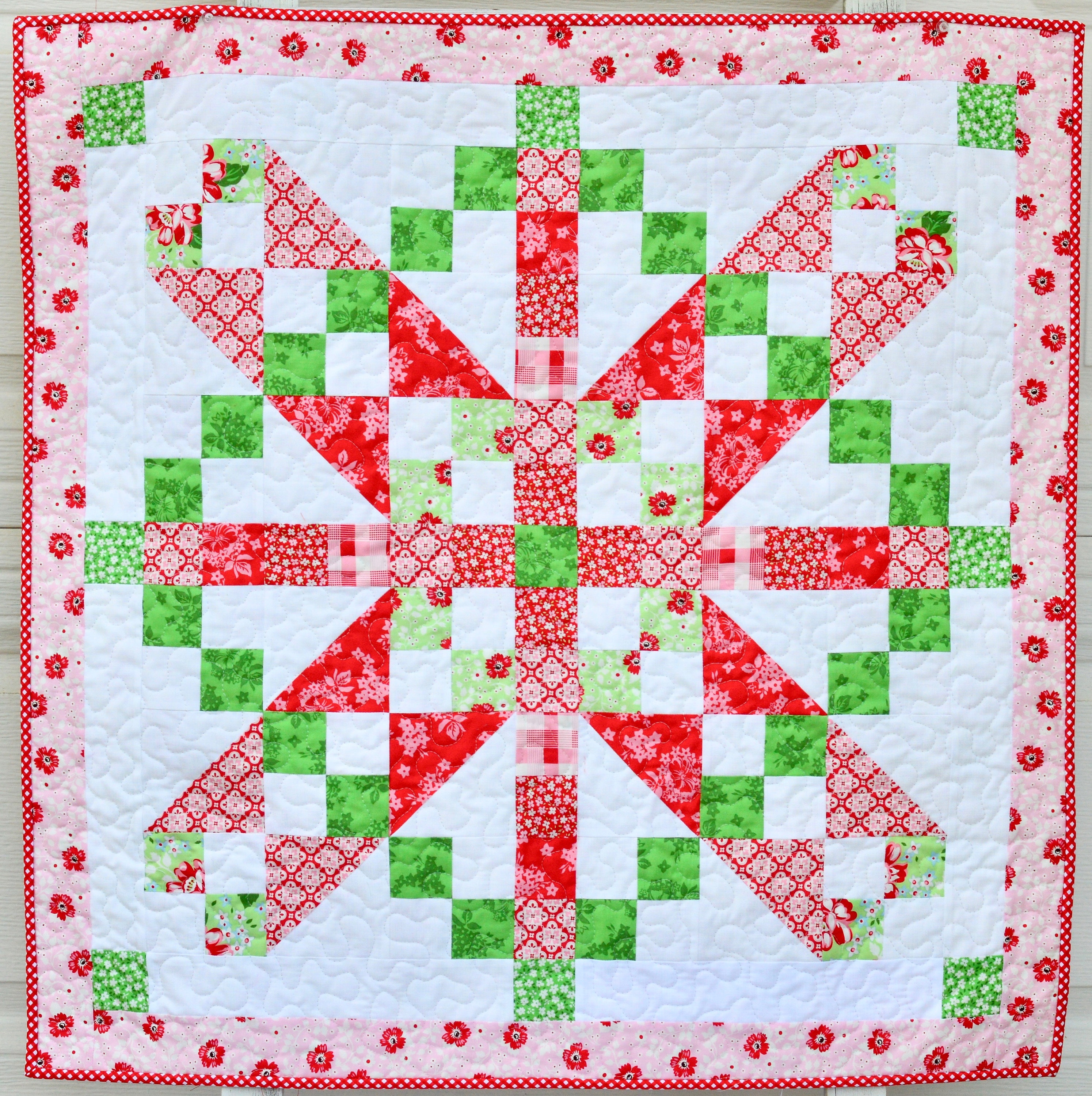 Vintage December Quilt Pattern PDF Quilt Pattern for Instant Etsy