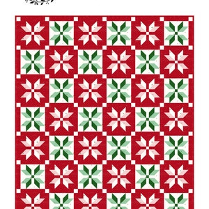 Snowflake Stars PDF Quilt Pattern