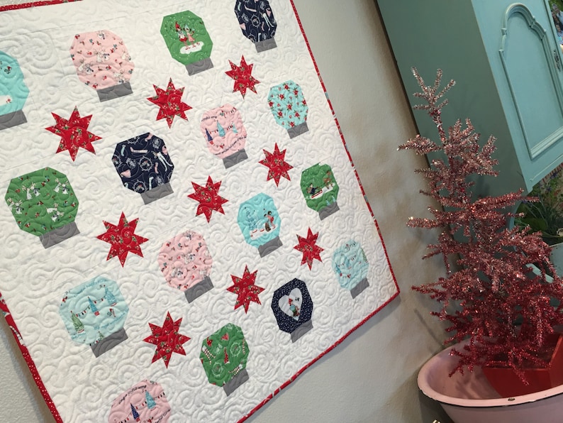 Snow Globe Jars Quilt Pattern PDF Etsy